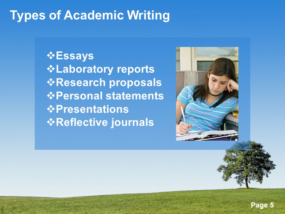 Xotica six features of academic writing